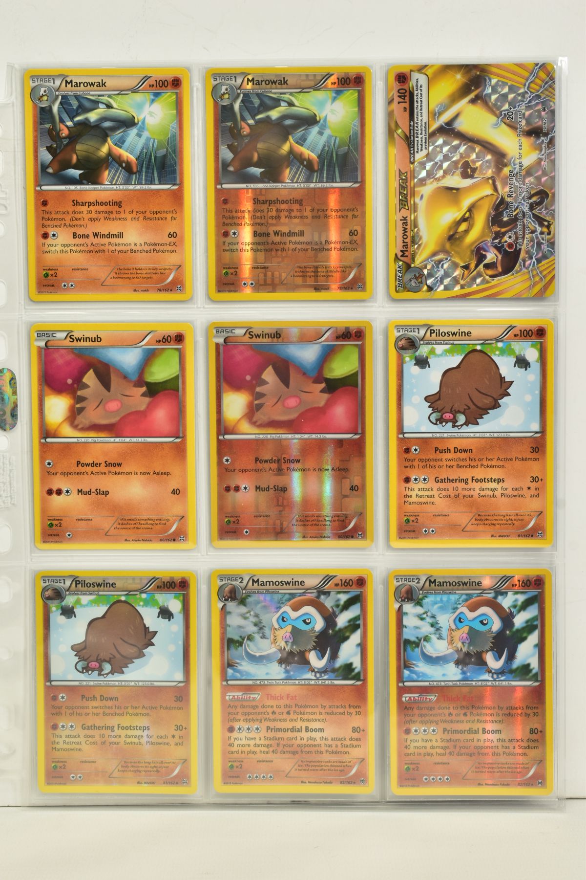 A COLLECTION OF ASSORTED POKEMON CARDS, to include complete master sets of XY Breakpoint, XY Roaring - Image 18 of 108