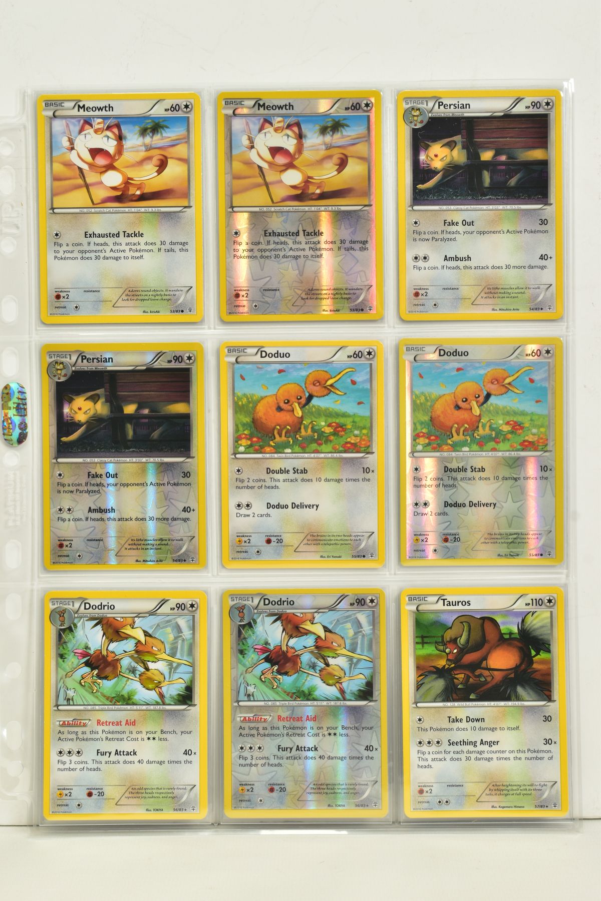 A COLLECTION OF ASSORTED POKEMON CARDS, to include complete master sets of XY Primal Clash, XY - Image 81 of 144