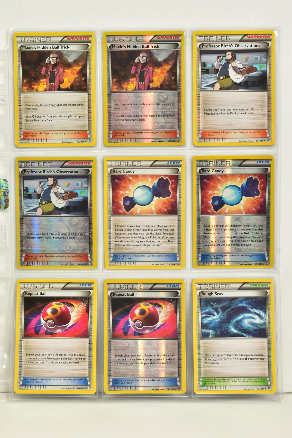 A COLLECTION OF ASSORTED POKEMON CARDS, to include complete master sets of XY Primal Clash, XY - Image 62 of 144