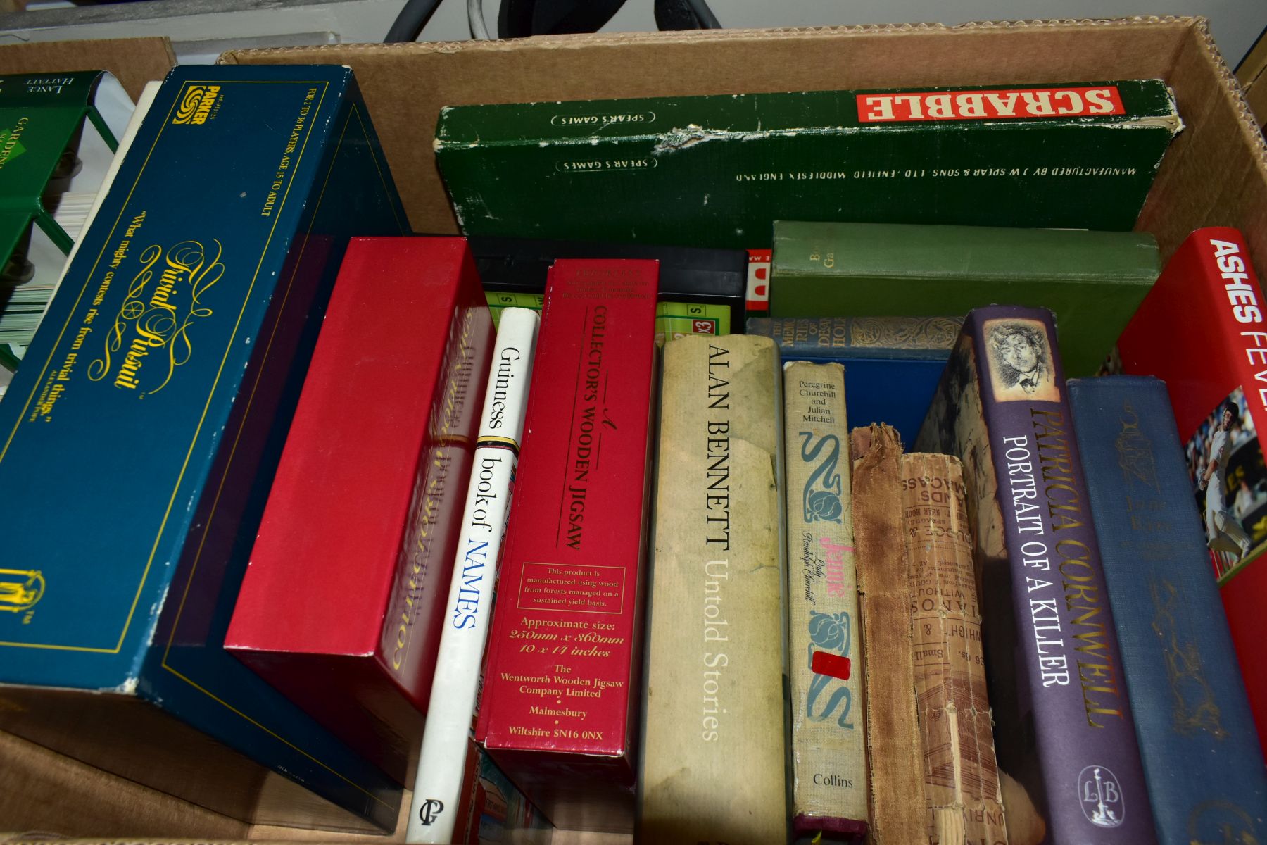 BOOKS, DVD'S AND GAMES, five boxes containing a miscellaneous assortment of books (encyclopedic, - Image 11 of 11