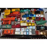 A QUANTITY OF UNBOXED AND ASSORTED PLAYWORN DIECAST VEHICLES, to include Corgi Toys James Bond