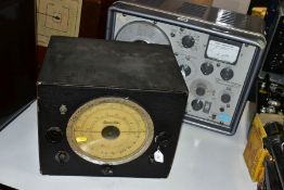 A SOUND SALES RADIO AMP, untested, width 34.5cm x depth 28cm x height 28.5cm, together with a
