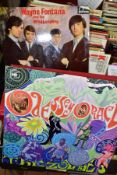A TRAY CONTAINING APPROXIMATELY SEVENTY LP'S including The Zombies, Odessey and Oracle (EX plus