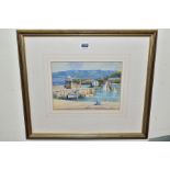 JAMES MARSHALL HESELDIN (1887-1969) 'ST IVES HARBOUR' a Cornish coastal landscape, signed bottom