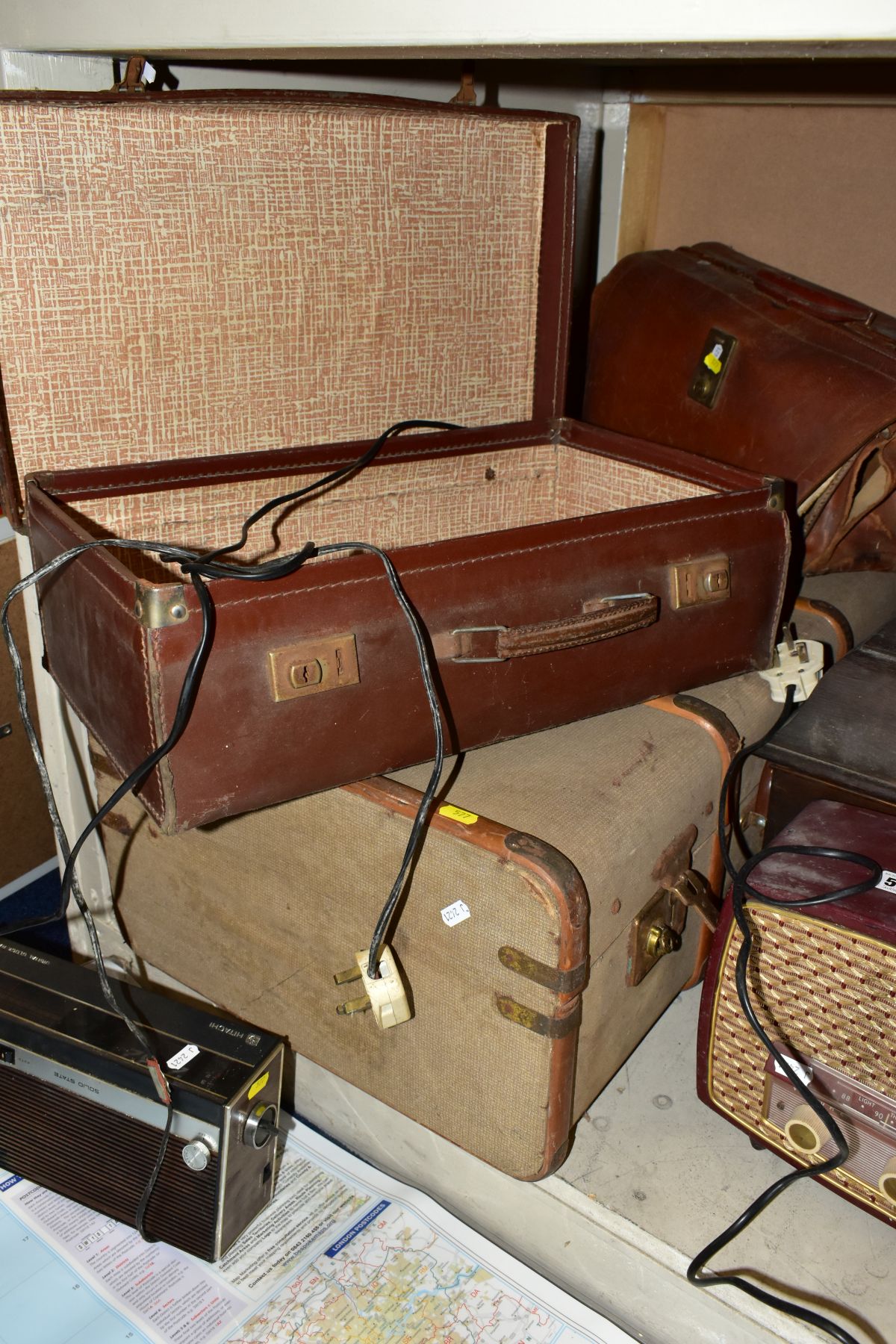 SUNDRY ITEMS etc to include a HMV gramophone, winds and runs, HMV 1375 radio, various 1970's radios, - Image 7 of 9
