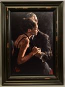 FABIAN PEREZ (ARGENTINA 1967) 'THE PROPOSAL' a limited edition print of male and female figures 46/