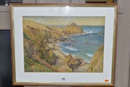 JAMES MARSHALL HESELDIN (1887-1969) 'GUNARDS HEAD' a Cornish coastal landscape, no visible