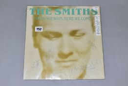 THE SMITHS, STRANGEWAYS HERE WE COME, a signed album by all four band members, the album was