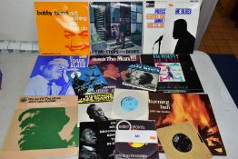 EIGHT LP'S, FOUR EP'S AND A SINGLE OF BLUES MUSIC including Bobby Bland, Howlin Wolf, John Lee