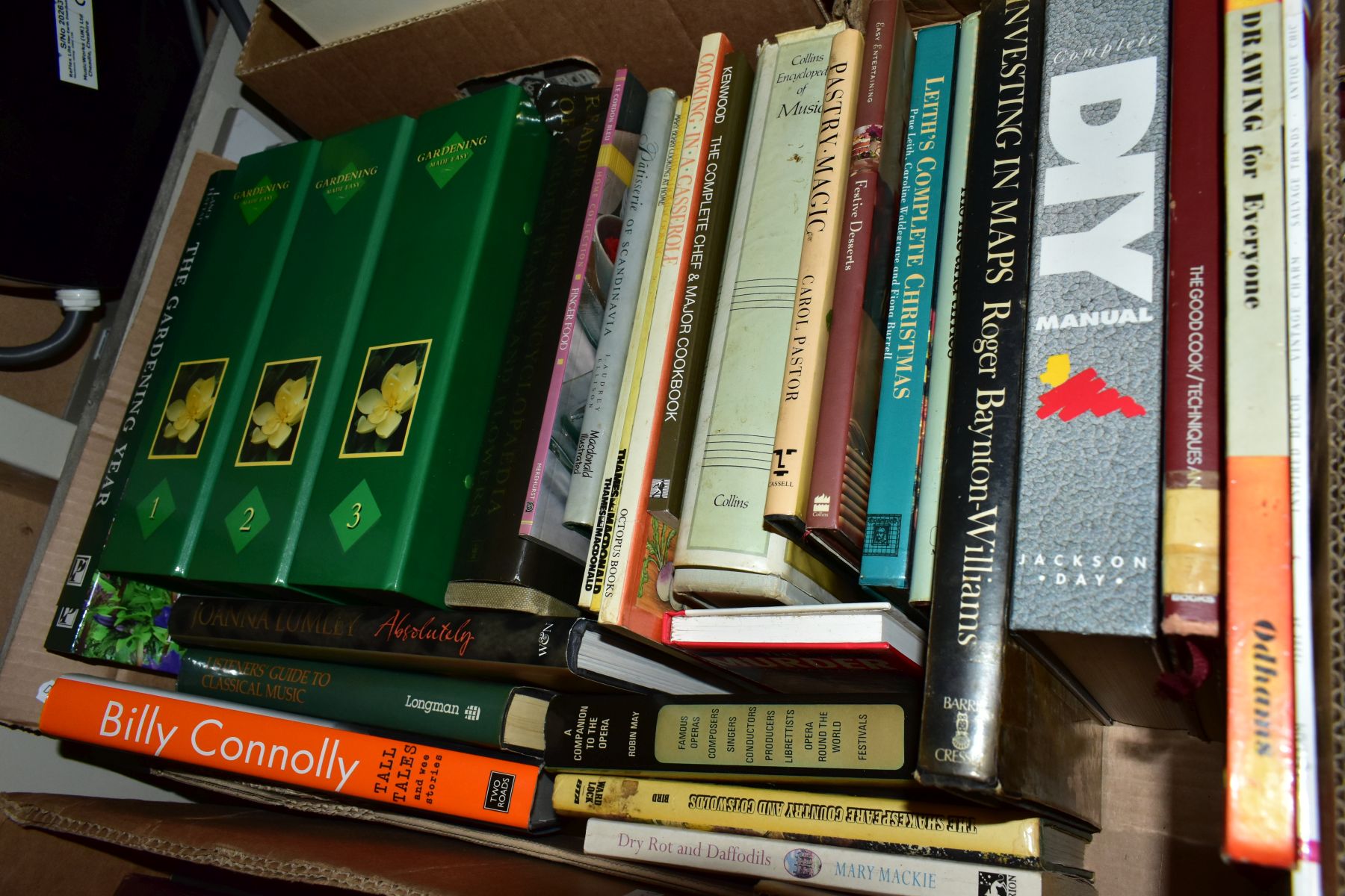 BOOKS, DVD'S AND GAMES, five boxes containing a miscellaneous assortment of books (encyclopedic, - Image 8 of 11