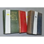 THREE BOOKS comprising of The Eton Boating Book, third edition 1933, copy No 52 of subscribers