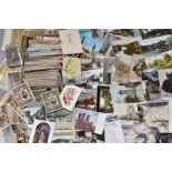 POSTCARDS, a collection of over four hundred and twenty postcards and a small number of photographs,