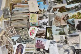 POSTCARDS, a collection of over four hundred and twenty postcards and a small number of photographs,