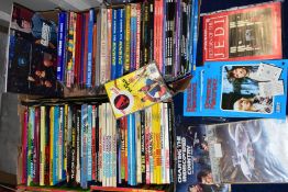 A QUANTITY OF CHILDREN'S ANNUALS AND OTHER BOOKS, majority are TV, film or sci-fi related,