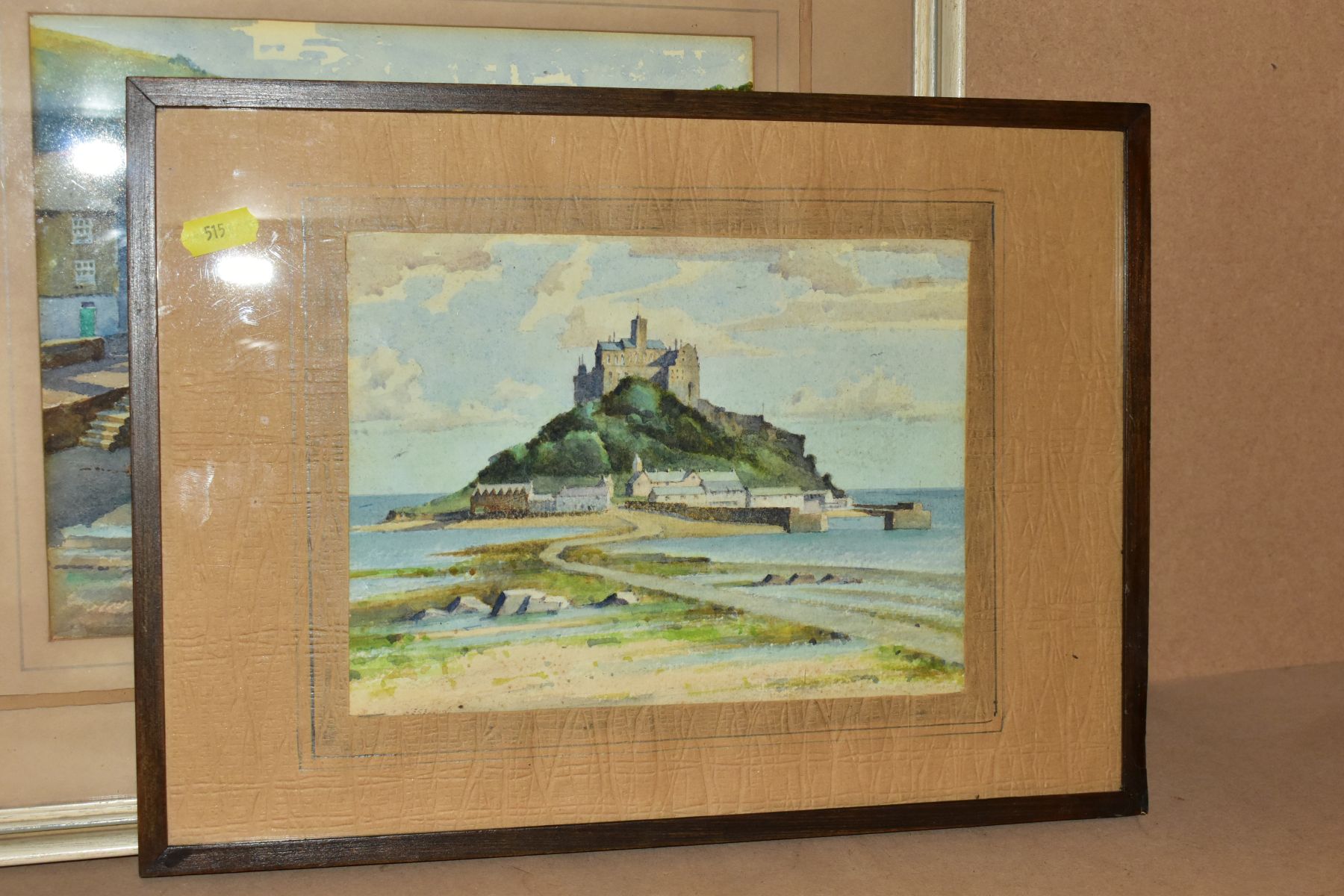 JAMES MARSHALL HESELDIN (1887-1969), three watercolours depicting Cornish landscapes including St. - Image 5 of 6
