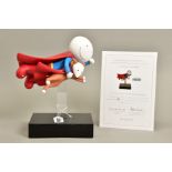 DOUG HYDE (BRITISH 1972) 'IS IT A BIRD, IS IT A PLANE?' an export edition sculpture of a boy and dog