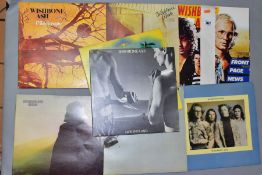 EIGHT LP'S BY WISHBONE ASH including Live Dates, New England, Argus (blue, black Hex label),