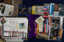 MAGAZINES, BOOKS AND DVD'S, a large collection of 'The Knitter' magazine with a few others (