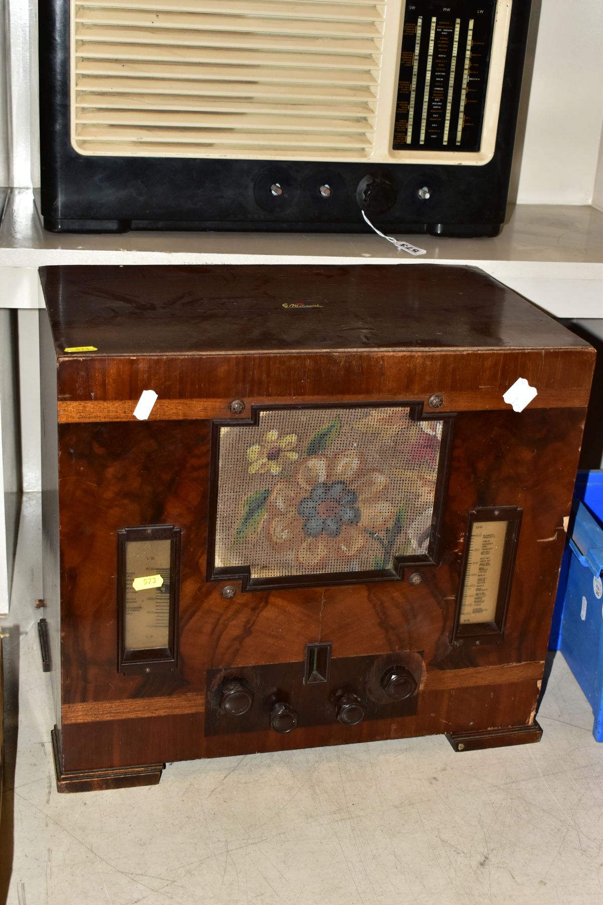 A SONY TC-255 SOLID STATE REEL TO REEL TAPE RECORDER, together with an Elizabethan Popular 400 - Image 5 of 7