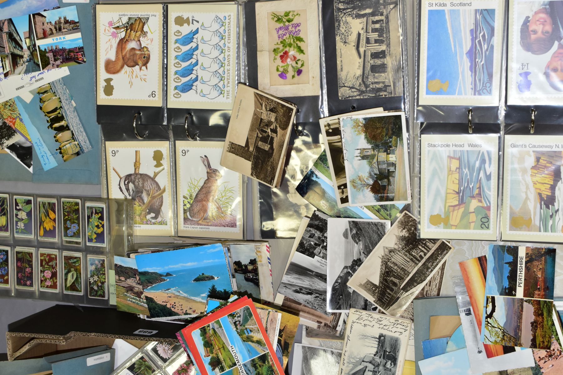 POSTCARDS, one box containing several hundred, mainly modern mid 20th Century, postcards from UK, - Image 3 of 13