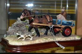 A BORDER FINE ARTS SCULPTURE 'THE BRIDE', model B0379 from the James Herriot Classic Collection,