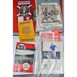 FOOTBALL PROGRAMMES: a collection of International, European and Domestic Football Programmes from