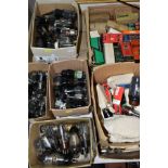 EIGHT SMALL BOXES OF RADIO VALVES, boxed and loose, boxed examples include Brimar, Mullard,