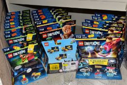 A QUANTITY OF ASSORTED LEGO DIMENSIONS SETS, all in original sealed packaging, Doctor Who Level
