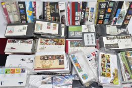 MAINLY GB COLLECTION OF FIRST DAY COVERS in albums and loose to approximately 2008, together with