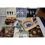 A COLLECTION OF SEVENTEEN LP'S, AN EP AND ELEVEN SINGLES BY THE BEATLES and attributing artists