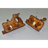 A MATHIESON OF EDINBURGH HANDLED ADJUSTABLE SCREWSTEM PLOUGH PLANE, and a A. Matheson and Sons of