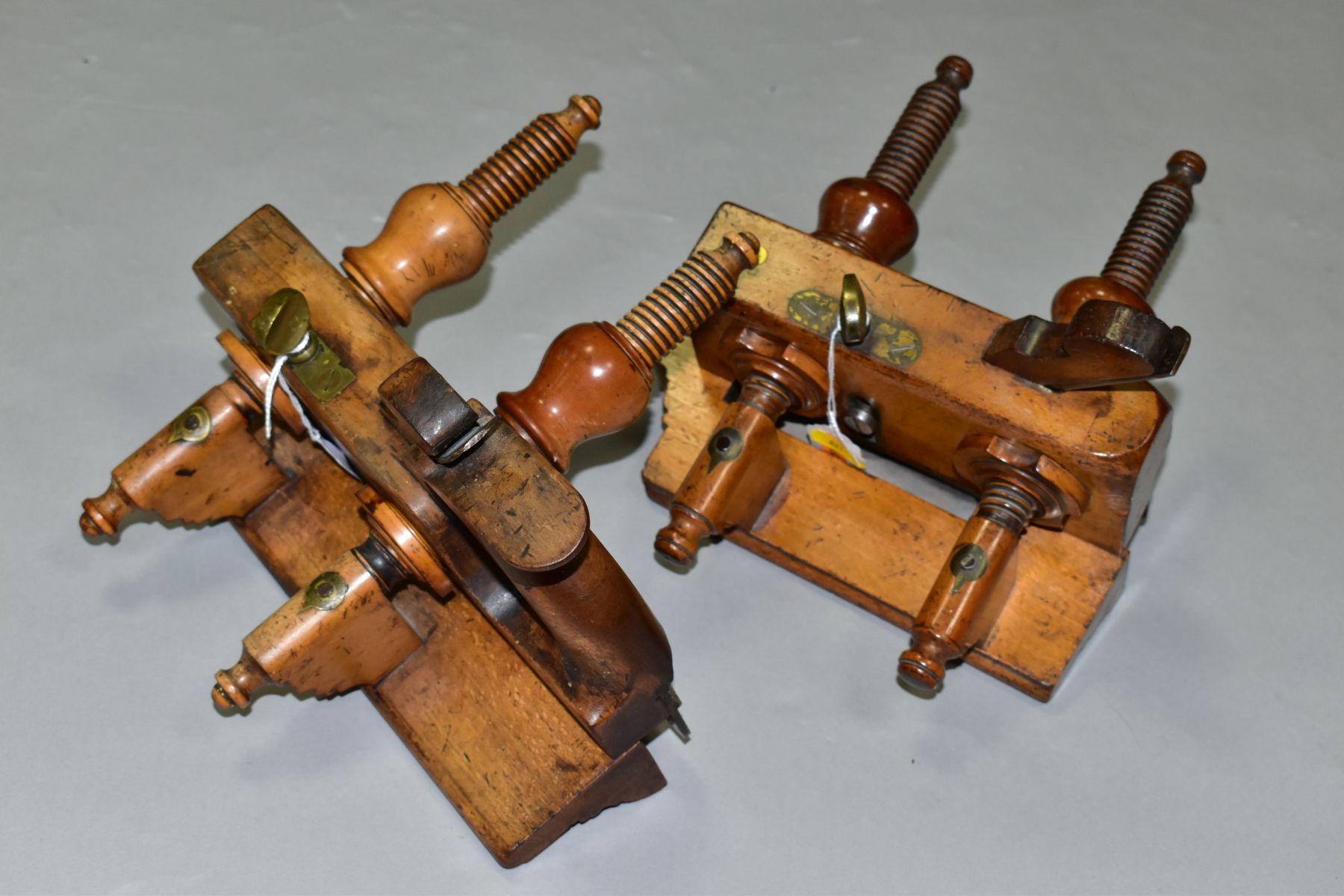 A MATHIESON OF EDINBURGH HANDLED ADJUSTABLE SCREWSTEM PLOUGH PLANE, and a A. Matheson and Sons of - Image 10 of 11