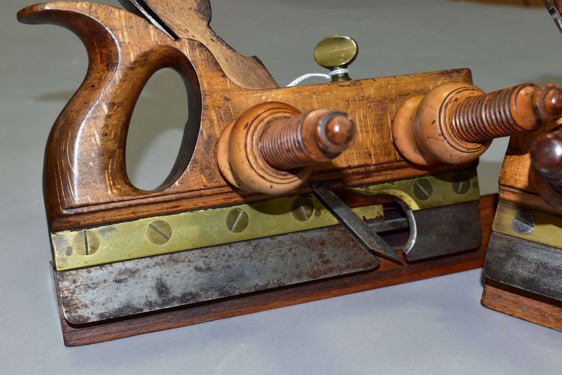 A MATHIESON OF EDINBURGH HANDLED ADJUSTABLE SCREWSTEM PLOUGH PLANE, and a A. Matheson and Sons of - Image 7 of 11