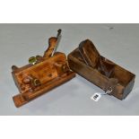 A GABRIEL BEECHWOOD PLOUGH PLANE 7'' long and a Gabriel panel raising plane 9'' long (2)