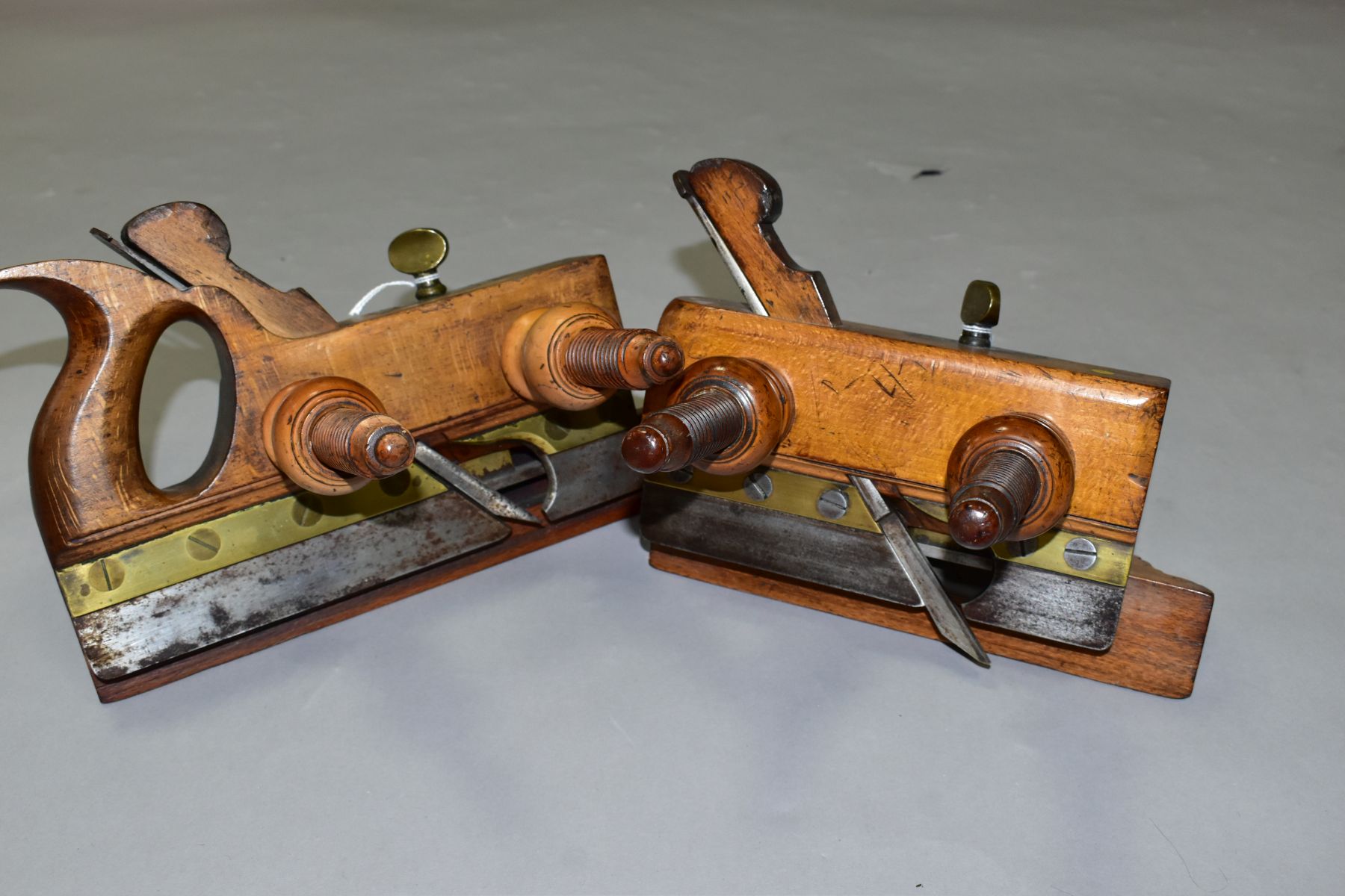 A MATHIESON OF EDINBURGH HANDLED ADJUSTABLE SCREWSTEM PLOUGH PLANE, and a A. Matheson and Sons of - Image 5 of 11