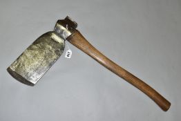 A GILPIN 13½'' MASTING AXE with a 5'' edge, 24½'' in length with replacement handle