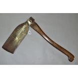 A GREAVES AND SON MASTING AXE, with a 5'' edge, 24'' in length