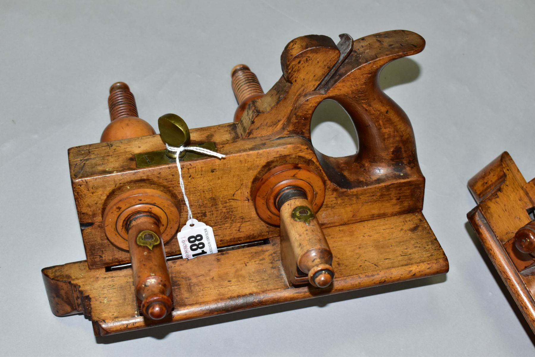 A MATHIESON OF EDINBURGH HANDLED ADJUSTABLE SCREWSTEM PLOUGH PLANE, and a A. Matheson and Sons of - Image 2 of 11