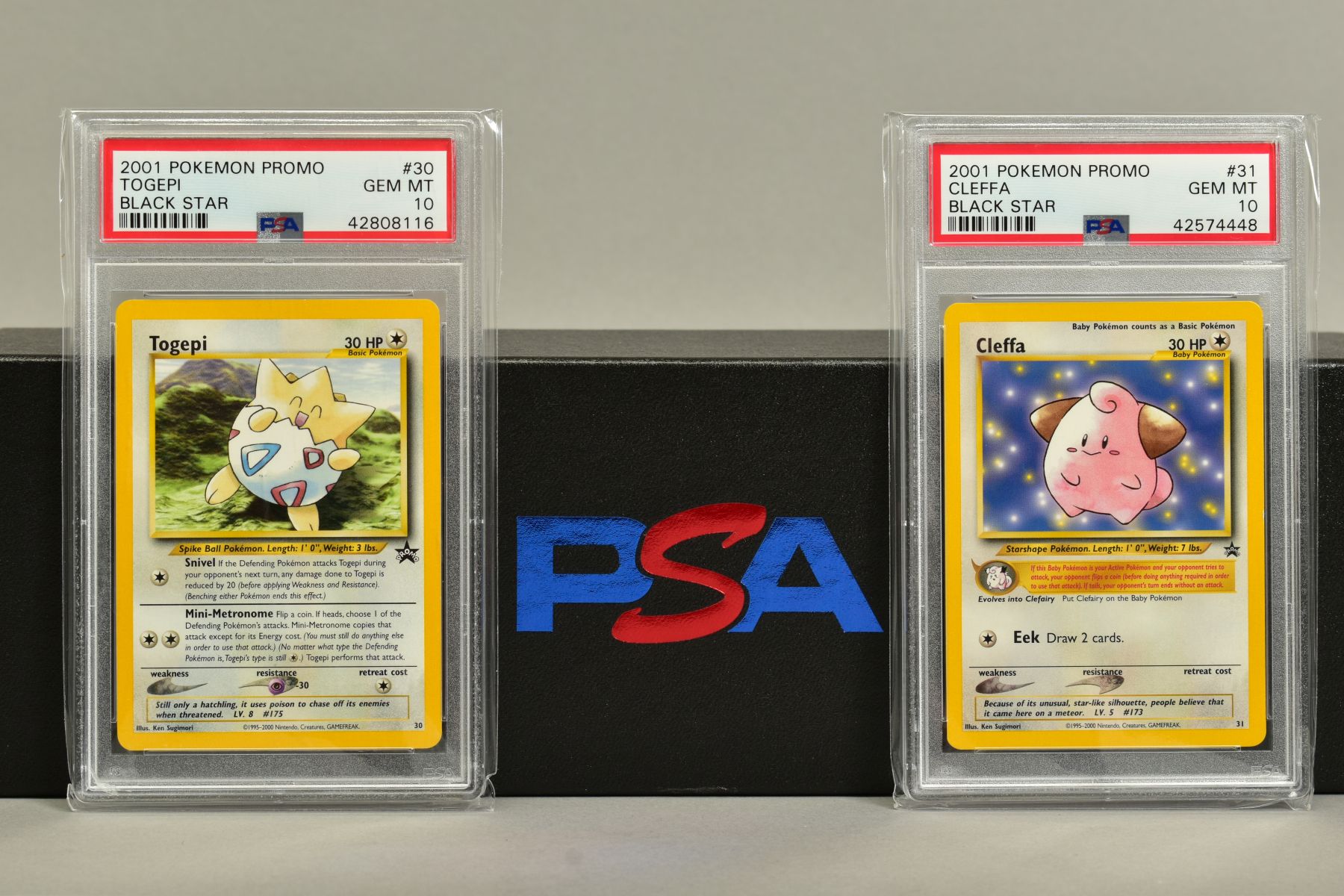 A QUANTITY OF PSA GRADED WIZARDS OF THE COAST POKEMON BLACK STAR PROMO CARDS, all date from 1999 - Image 8 of 8