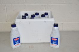 TEN ONE LITRE BOTTLES OF CAR PLAN BLUE STAR ANTIFREEZE sealed and unopened