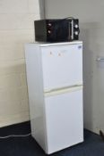 A BEKO FRIDGE FREEZER 55cm wide 136cm high (PAT pass and working at 5 and -18 degrees) and a