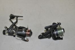 TWO MODERN FISHING REELS comprising of a Puma 5000 Freerunner and a Ron Thompson Reacher 6000 BF