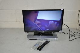 A JVC 24ins LED SMART TV WITH REMOTE (scratches to screen but doesn't effect operation) and a JVC