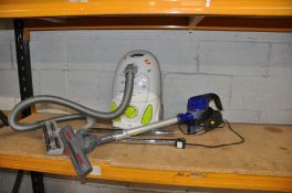 AN ELECTROLUX POWER PLUS 2000w VACUUM CLEANER and a Beldray Stick vacuum cleaner (2)