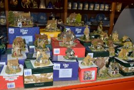 THIRTY ONE LILLIPUT LANE SCULPTURES FROM THE BRITISH COLLECTIONS, mostly boxed and with deeds,