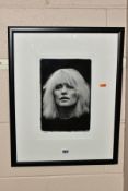 AN ARTIST PROOF PHOTOGRAPHIC PRINT OF ROCK STAR DEBBIE HARRY, lead singer of Blondie. Number 2