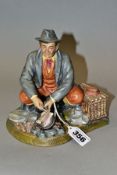 A ROYAL DOULTON FIGURE 'BON APPETIT' HN2444, matt glaze (Condition:- chip to base under the