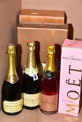CHAMPAGNE, a collection of Champagne comprising of a Fortnum and Mason presentation box containing