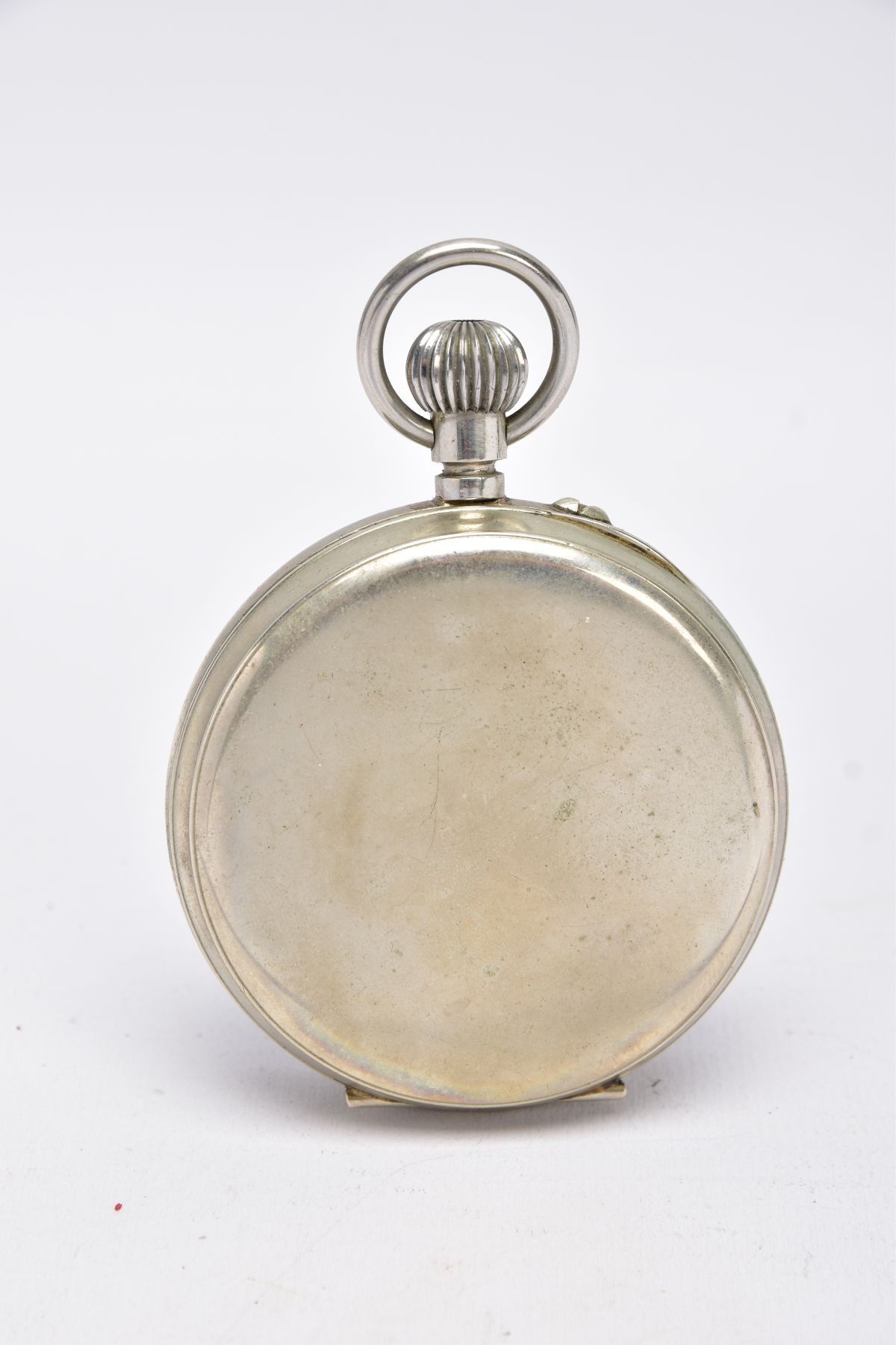 A STEEL GOLIATH POCKET WATCH, dial signed Walter Jones, seconds sweep subsidiary dial at 6 o'clock - Image 4 of 7