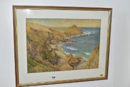 JAMES MARSHALL HESELDIN (1887-1969) 'GUNARDS HEAD' a Cornish coastal landscape, no visible